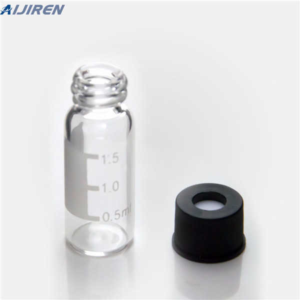 2ml vials with caps in amber for liquid autosampler manufacturer Waters